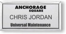 (image for) Universal Protection Service Anchorage Square Executive Silver Badge