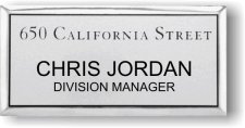 (image for) Universal Protection Service 650 California Street Silver Executive Badge