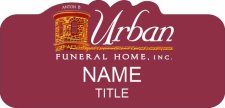 (image for) Urban Funeral Home, Inc. Shaped Other badge