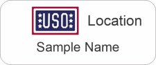 (image for) USO Standard White badge
