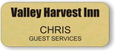 (image for) Valley Harvest Inn Gold Badge