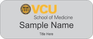 (image for) Virginia Commonwealth University School of Medicine Standard Silver badge