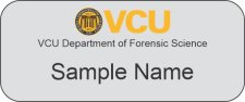 (image for) Virginia Commonwealth University - Department of Forensic Science Standard Silver badge