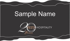 (image for) Vesta Hospitality Shaped Other badge