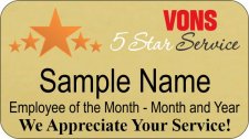 (image for) Vons Legendary Service Gold Badge