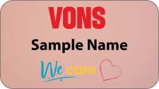 (image for) Vons Rose Gold NorCal Name Badge