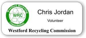 (image for) Westford Recycling Commission White Badge