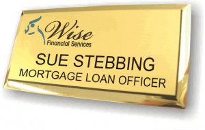 (image for) #CA1 Wise Financial Services Gold Executive Badge