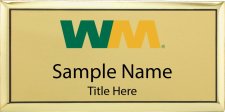 (image for) Waste Management Gold Executive Badge