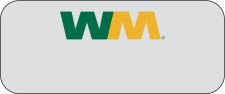 (image for) Waste Management Silver Logo Only Badge