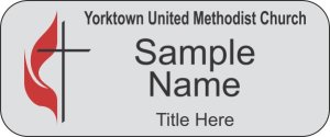 (image for) Yorktown United Methodist Church Silver Badge