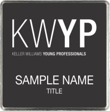 (image for) Keller Williams Young Professionals Black Square Executive Badge