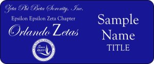 (image for) Zeta Phi Beta Sorority, Inc. Standard Other badge