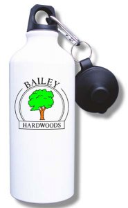 (image for) Bailey Hardwoods, Inc. Water Bottle - White