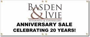 (image for) Basden and Ivie Banner Logo Center