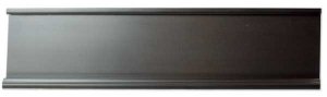 (image for) Black 10\" X 2\" Desk Name Plate Holder