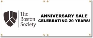 (image for) Boston Society, The Banner Logo Left