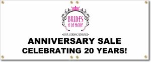 (image for) Brides a la Mode Banner Logo Center