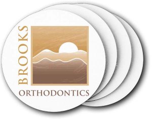 (image for) Brooks Orthodontics Coasters (5 Pack)