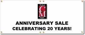 (image for) C & M Medical Supply Banner Logo Center