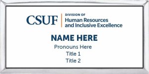 (image for) CSUF - Human Resources and Inclusive Excellence Silver Executive Badge