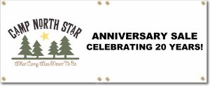 (image for) Camp North Star Banner Logo Left