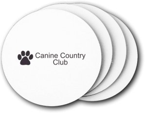 (image for) Canine Country Club Coasters (5 Pack)