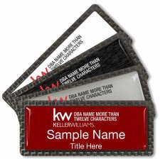 (image for) Carbon Fiber Name Badges