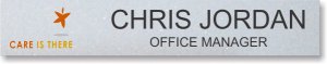 (image for) Care is There Nameplate