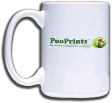 (image for) Carolina PooPrints Mug