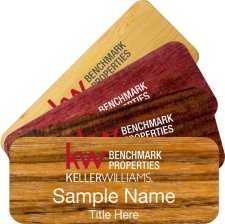 (image for) Wood Name Badges