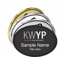 (image for) Oval Executive Name Badges
