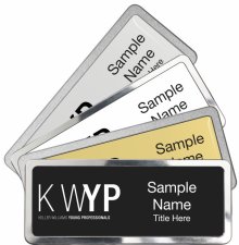 (image for) Rectangle Prestige Name Badges