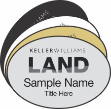 (image for) Oval Name Badges