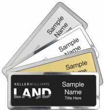 (image for) Rectangle Prestige Name Badges