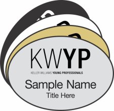 (image for) Oval Name Badges