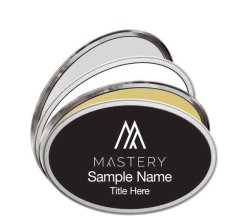 (image for) Oval Prestige Name Badges