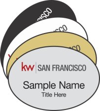 (image for) Oval Name Badges