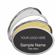 (image for) Oval Prestige Name Badges
