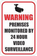 (image for) Security Camera Signs