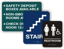 (image for) Indoor/Outdoor Signage