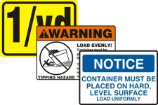 (image for) Waste Management Decals