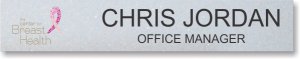(image for) Center for Breast Health, The Nameplate