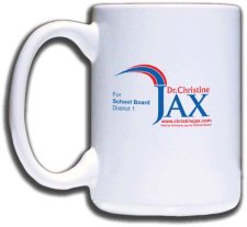 (image for) Christine Jax For School Board Mug