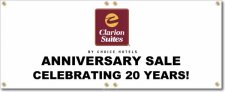 (image for) Clarion Suites Banner Logo Center