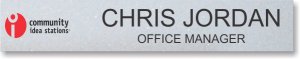 (image for) Community Idea Stations Nameplate