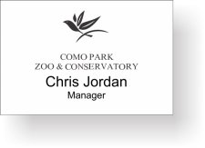 (image for) Como Park White Badge