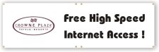 (image for) Crowne Plaza 3' x 10' Banner (Logo A)