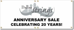 (image for) Dallas Strings Banner Logo Center