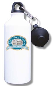 (image for) Dental Care of Stamford Water Bottle - White